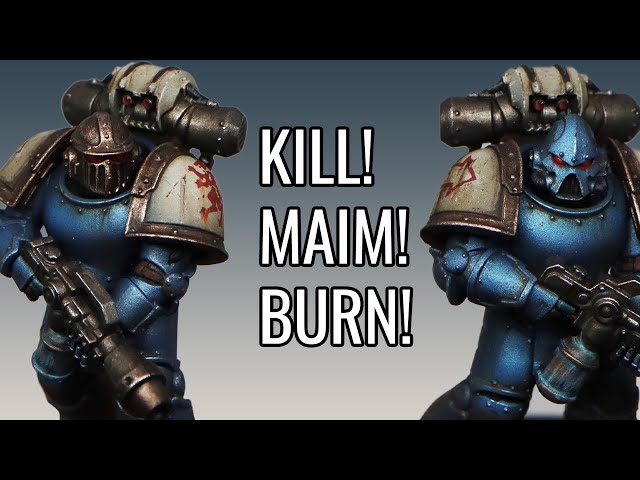 How to Paint WARHOUNDS | Pre Heresy Space Marines | WORLD EATERS | WARHAMMER: The Horus Heresy