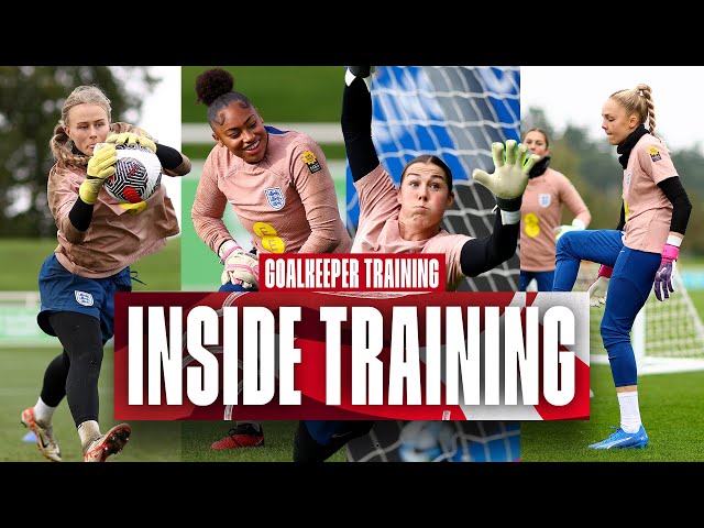 "THAT'S OUTSANDING!" | Keating, Earps Hampton & Roebuck Pull Off Amazing Saves All Action GK Session