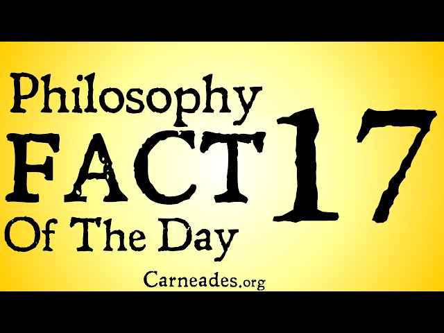 Philosophy Fact of the Day 17 #Shorts