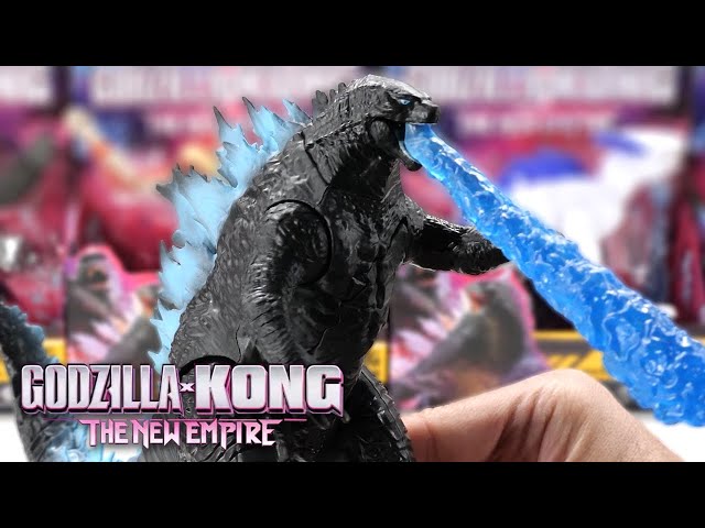 Godzilla X Kong KING OF THE MONSTERS Godzilla with Heat Ray Figure Review (6" The New Empire)