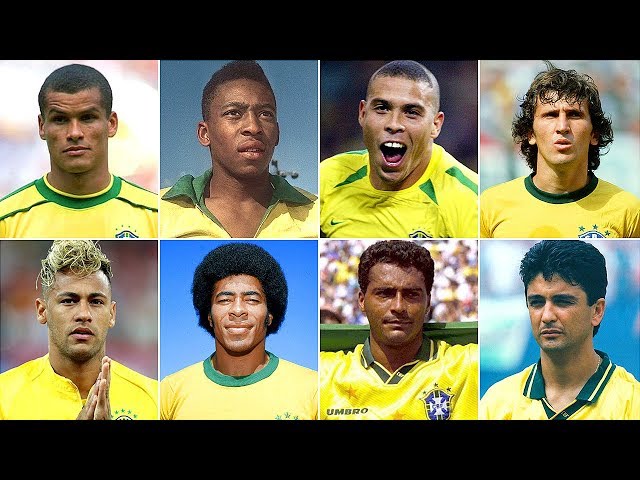 Top 8 Goalscorers • Brazilian Team