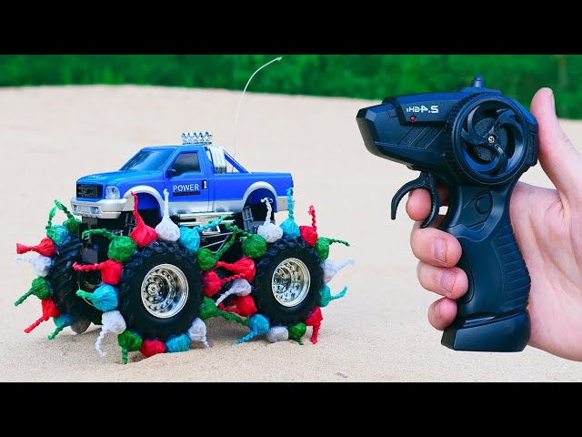 RC Truck vs Snappers Firecrackers