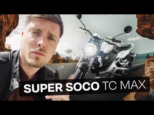Livraison de ma première moto connectée et électrique - Super Soco TC MAX