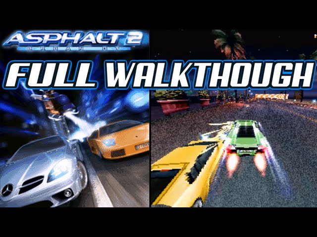 Asphalt Urban GT 2 3D - Mobile Game (Gameloft 2005 year) FULL WALKTHROUGH
