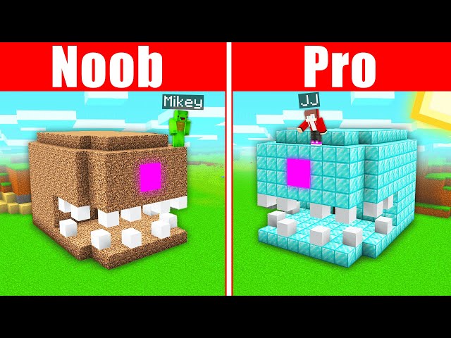 Mikey Poor vs JJ Rich Wither Storm HOUSE SURVIVAL BATTLE in Minecraft