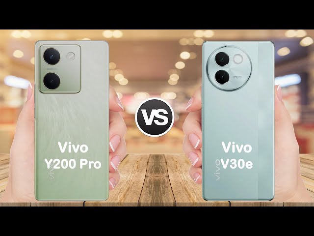 Vivo Y200 Pro vs Vivo V30e || Full comparison || Which is better ?