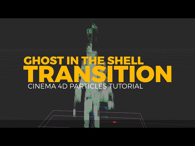 Cinema 4D 2024 Particles Tutorial: Ghost in the Shell Transition