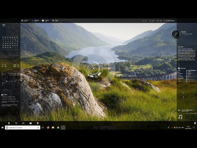 Make Windows 10 Look Great Enigma Theme | Customize Windows Desktop 2018