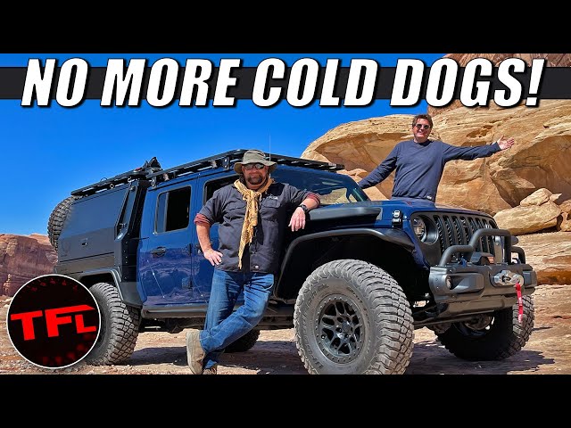 This Jeep Gladiator Top Dog Will Cook Your Wieners WAY Off The Beaten Track!