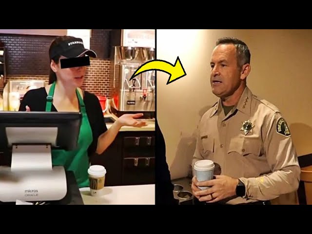 Starbucks Workers Laugh, Refuse Cops Service; Corporate Offers Excuse