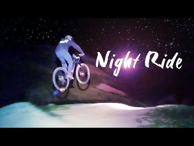 Ride more! MTB Riding at Night.
