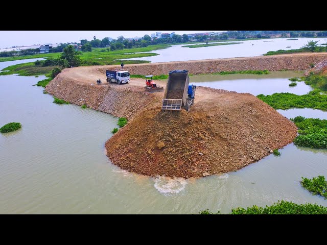 Incredible!! It is amazing the project has rarely seen drainage to clear the lake to make a road