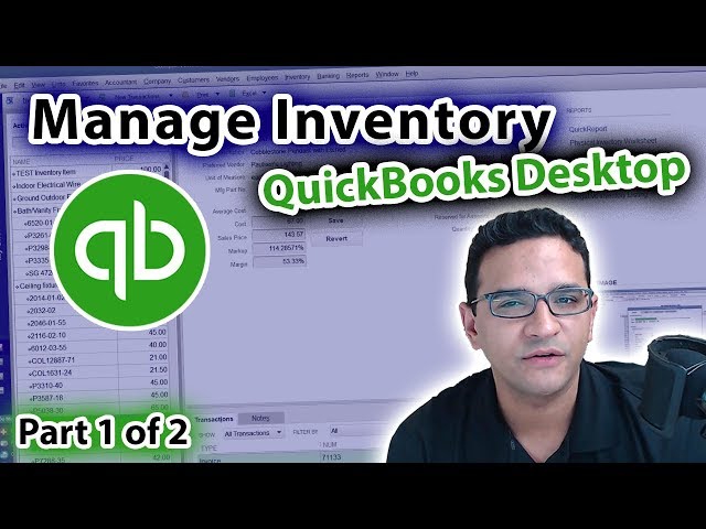 Managing Inventory in QuickBooks Desktop