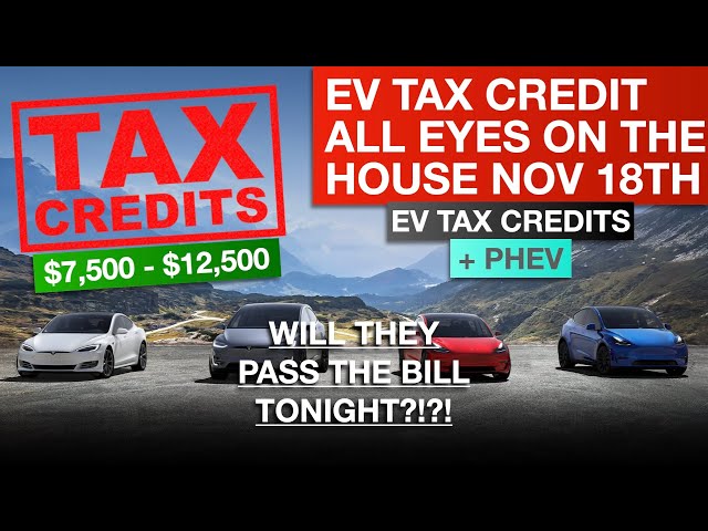 November 18th Tax Credit Update
