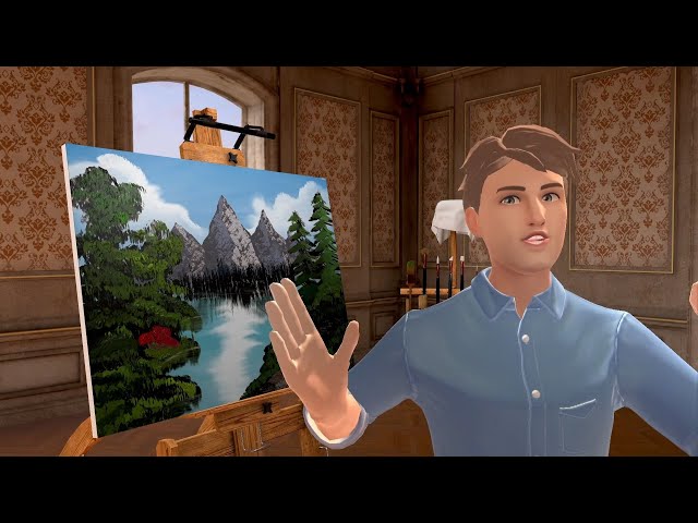 Let's paint Bob Ross in VR - Full length Vermillion developer tutorial!