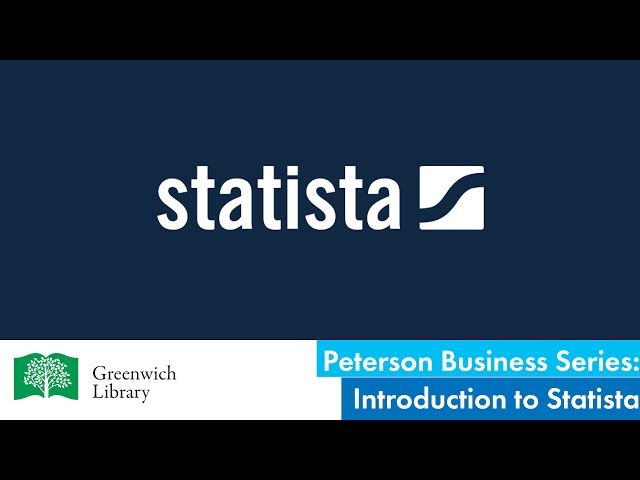 Introduction to Statista