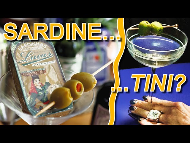 Fishy Gin Martini Anyone?? - La Sardina! | Let's 'Dine About it! #21