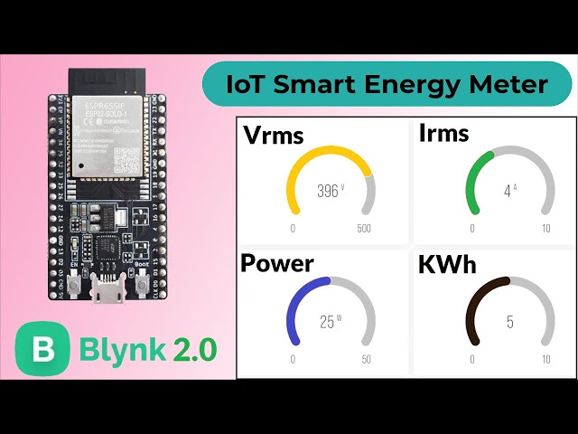 IoT Smart Electricity Energy Meter using ESP32 & Blynk 2.0