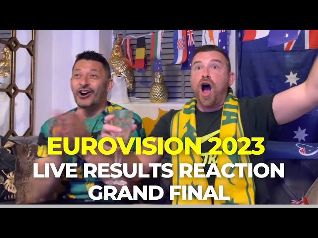 REACTION: Eurovision 2023 Grand Final Live Results