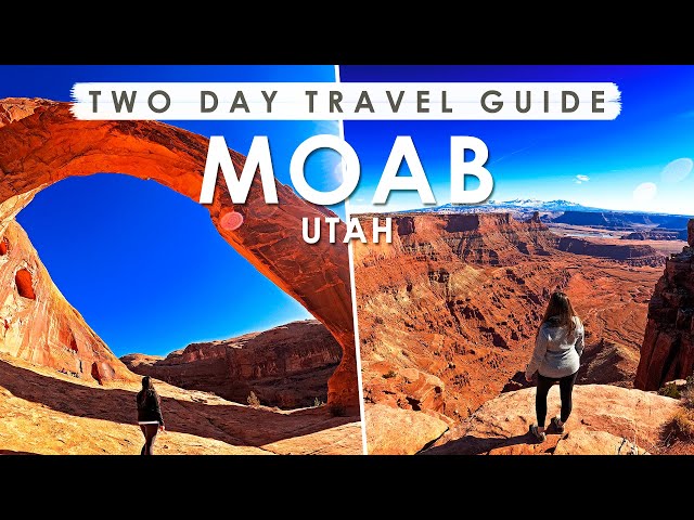 MOAB, UTAH Two Day WEEKEND TRAVEL GUIDE | BEST THINGS to DO, EAT & SEE