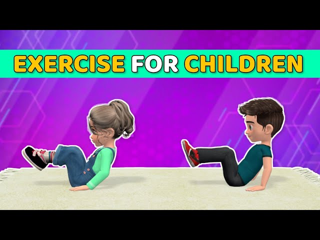 EASY EXERCISE VIDEO FOR CHILDREN – 15 MINUTES – NO JUMPING