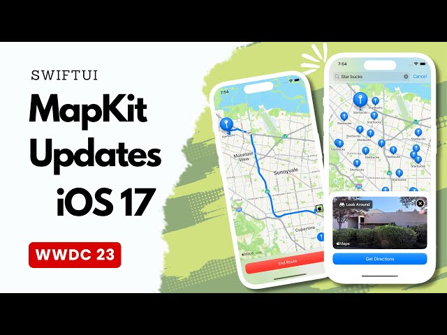 MapKit for iOS 17 - WWDC 2023