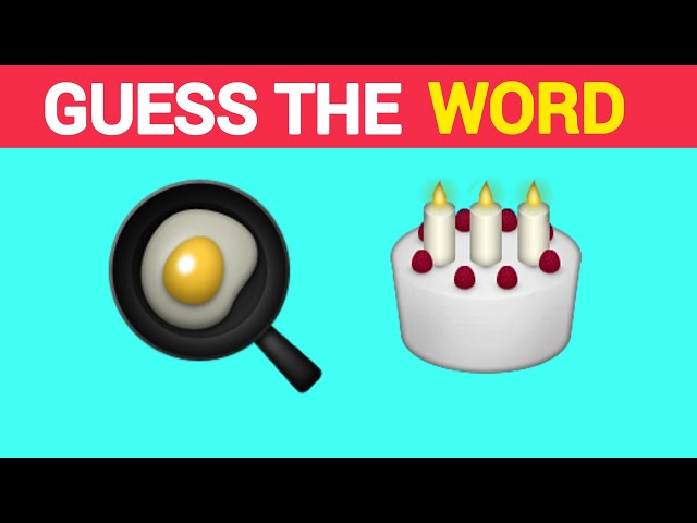 Can You Guess The Word By Emoji?? | Emoji Quiz | Quiz Bomb