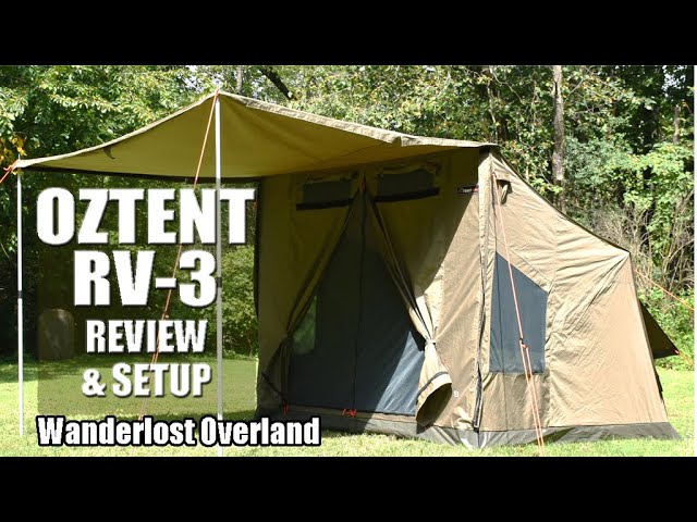 Oztent RV3 Detailed Tent  Setup & Honest Review ☀⛈🌪❄