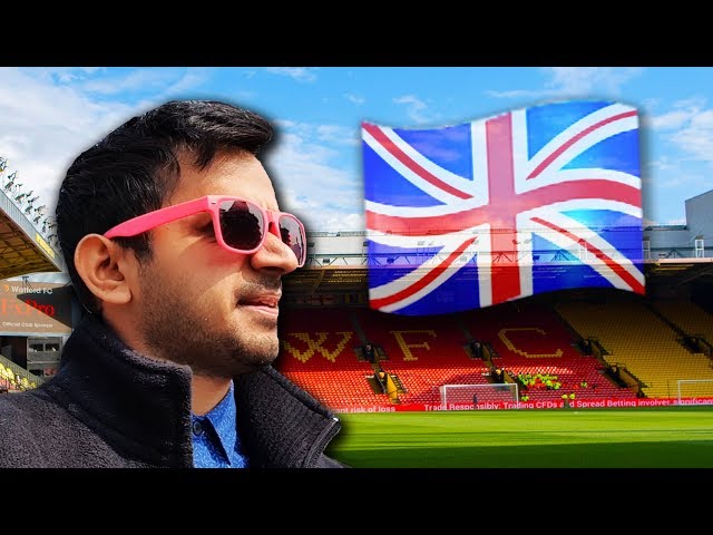 UK VLOG! In the UK for a Football match