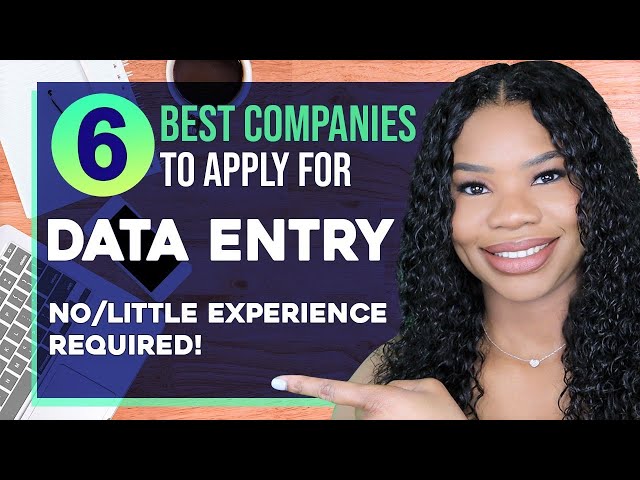 6 BEST Data Entry Work From Home Jobs! Up To $29 Per Hour! No Phone Required! (2022)