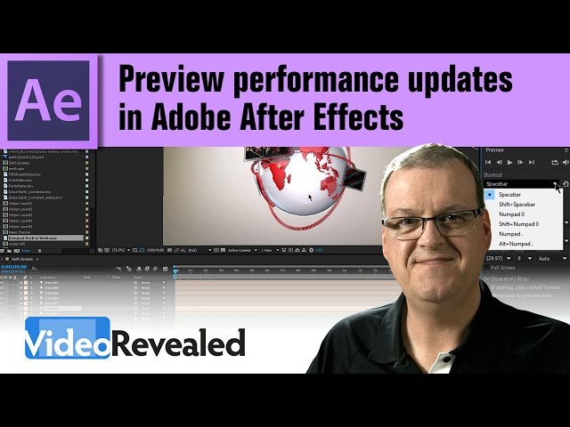Preview performance updates in Adobe After Effects