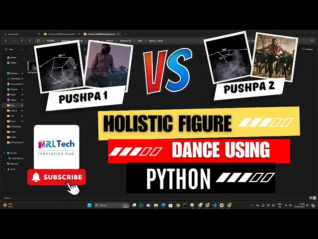 Holistic Figure Dance Using Python || MRL Tech Solution
