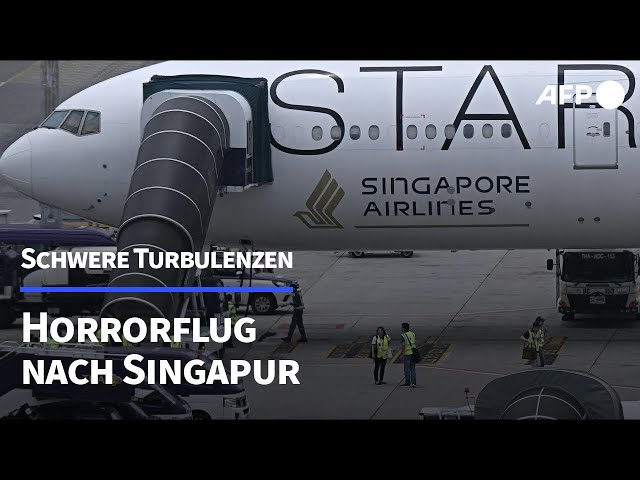Horror-Boeing-Flug nach Singapur: Ein Toter und dutzende Verletzte | AFP