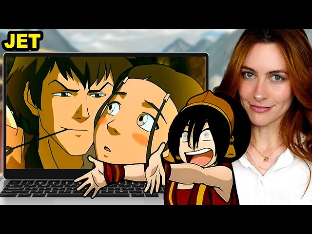 S1E10: Toph's Actor Reacts To Avatar: The Last Airbender | "Jet" Reaction