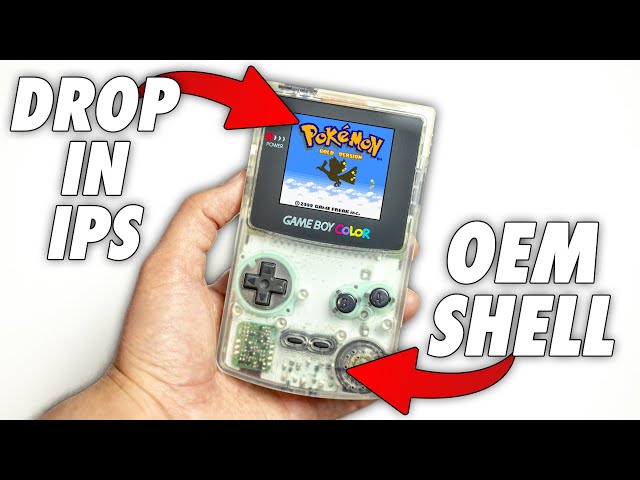 The EASIEST IPS Mod I've Ever Done! | Drop-in GBC Tutorial