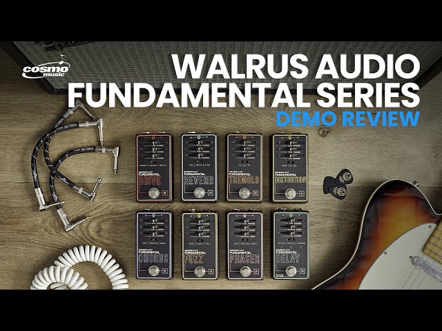 Walrus Audio Fundamental Series Pedals - Full Demo Review