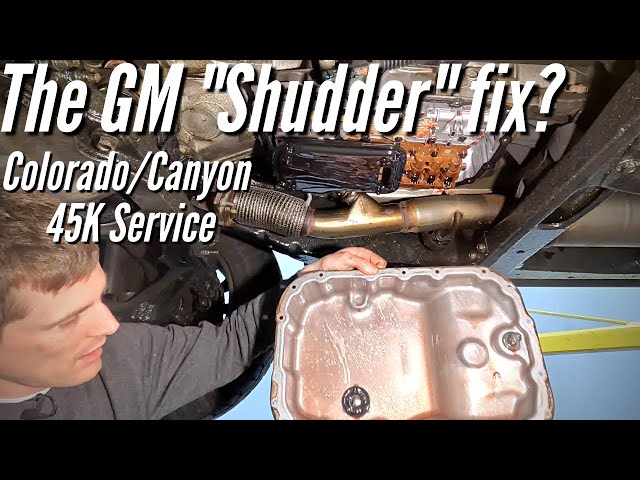 Chevy Colorado / GMC Canyon, Transmission, Transfer Case, & Differential Service. (The Shudder Fix)