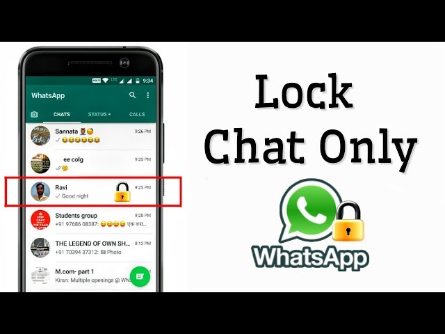Now Lock WhatsApp Chat only | WhatsApp Tricks 2017