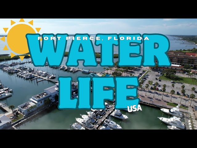 Water Life / Salt Life / Boat Life in Fort Pierce, Florida usa [4K]