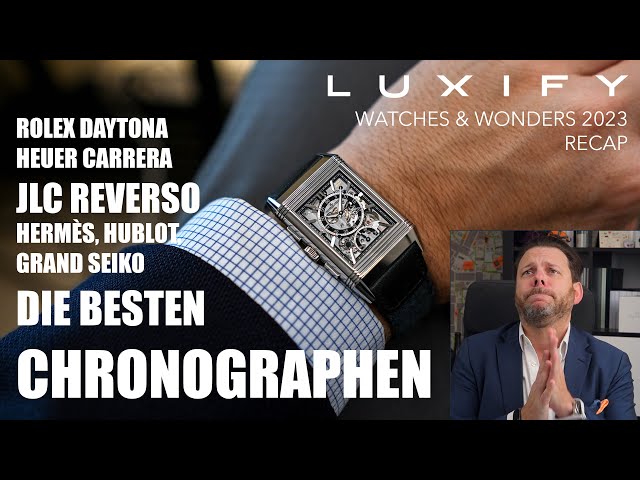 Rolex Daytona, Heuer Carrera, JLC Reverso, Hermès, Hublot, Grand Seiko - Luxify Recap Chronographen