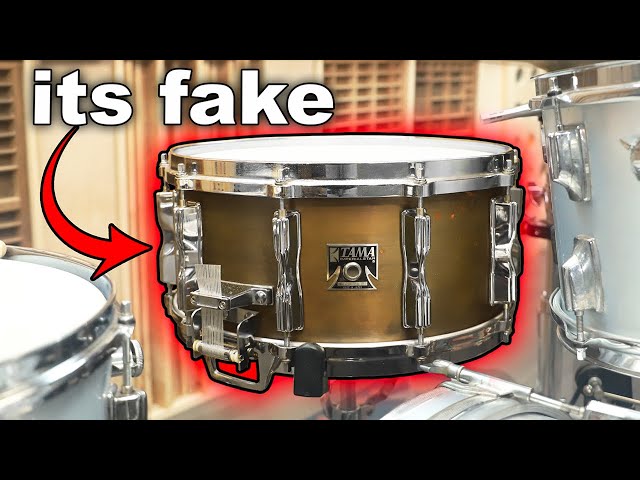 I Bought a Fake Tama Bell Brass Snare Drum