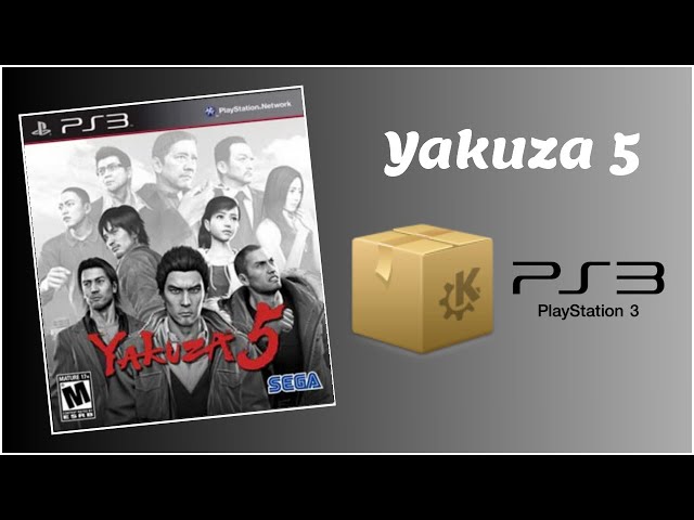 Yakuza 5 PKG PS3