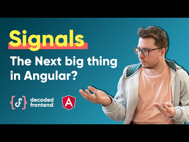 First look at Signals in Angular