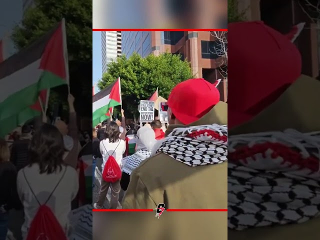 Fousey Attends Palestine Protest! 🇵🇸