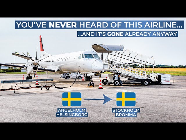 TRIPREPORT | Air Leap (ECONOMY) | Ängelholm - Stockholm Bromma | Saab 2000