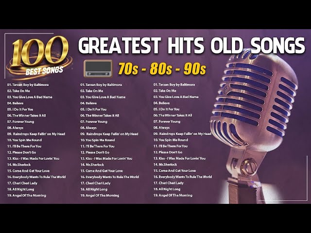 Paul Anka, Elvis Presley, Andy Williams, Matt Monro, Roy Orbison, Engelbert - Greatest Hits 60s 70s