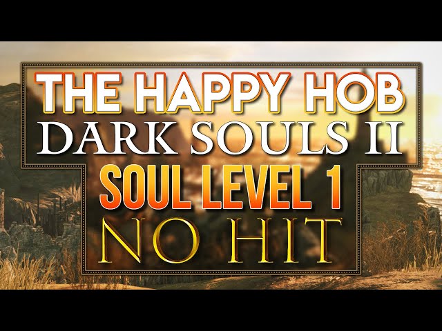 Dark Souls 2 Soul Level 1 No Hit Run (updated route)