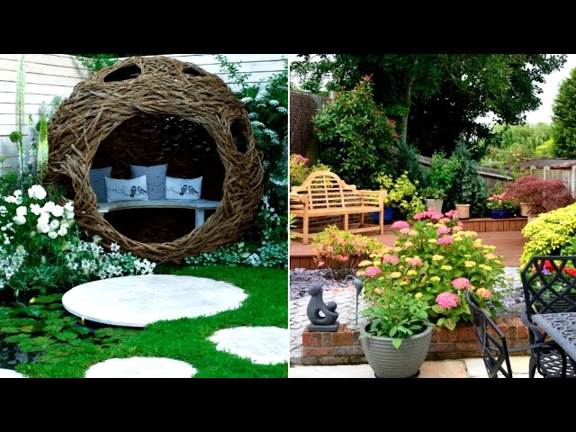 Small but beautiful backyard, 45 super genius landscaping ideas!