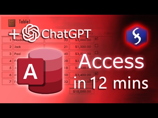 Microsoft Access - Tutorial for Beginners in 12 MINS!  [ + AI USE ]