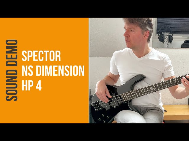 Spector NS Dimension HP 4 - Sound Demo (no talking)